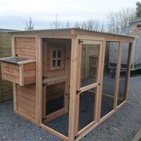 douglas kippenhok met legnest