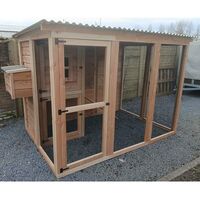 Kippenhok douglas op maat