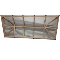 Douglas lichtstraat schilddak