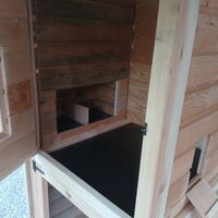 nachthok 85x85 cm met legnest