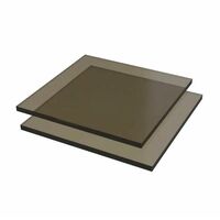 Polycarbonaat massief brons 5 mm