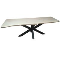 boomstam tafel met spiderpoot
