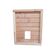 Inloop paneel nachthok 85 cm breed